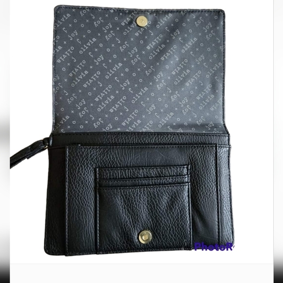NWOT OLIVA + JOY NEW YORK DESIGNER WRISTLET & COIN PURSE POUCH GENUINE LEATHER - Picture 6 of 14